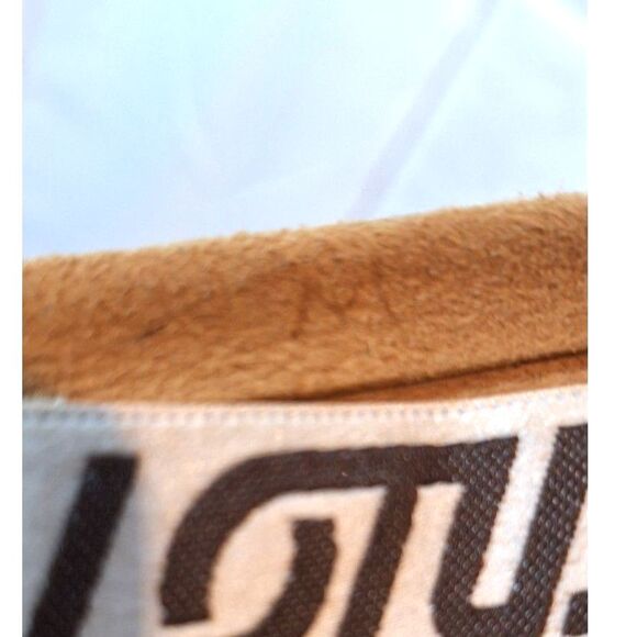 Vintage 70s Deerskin Suede Top w/Feather Detail LOTUS Leather Design Shasta CAL. - Picture 9 of 9